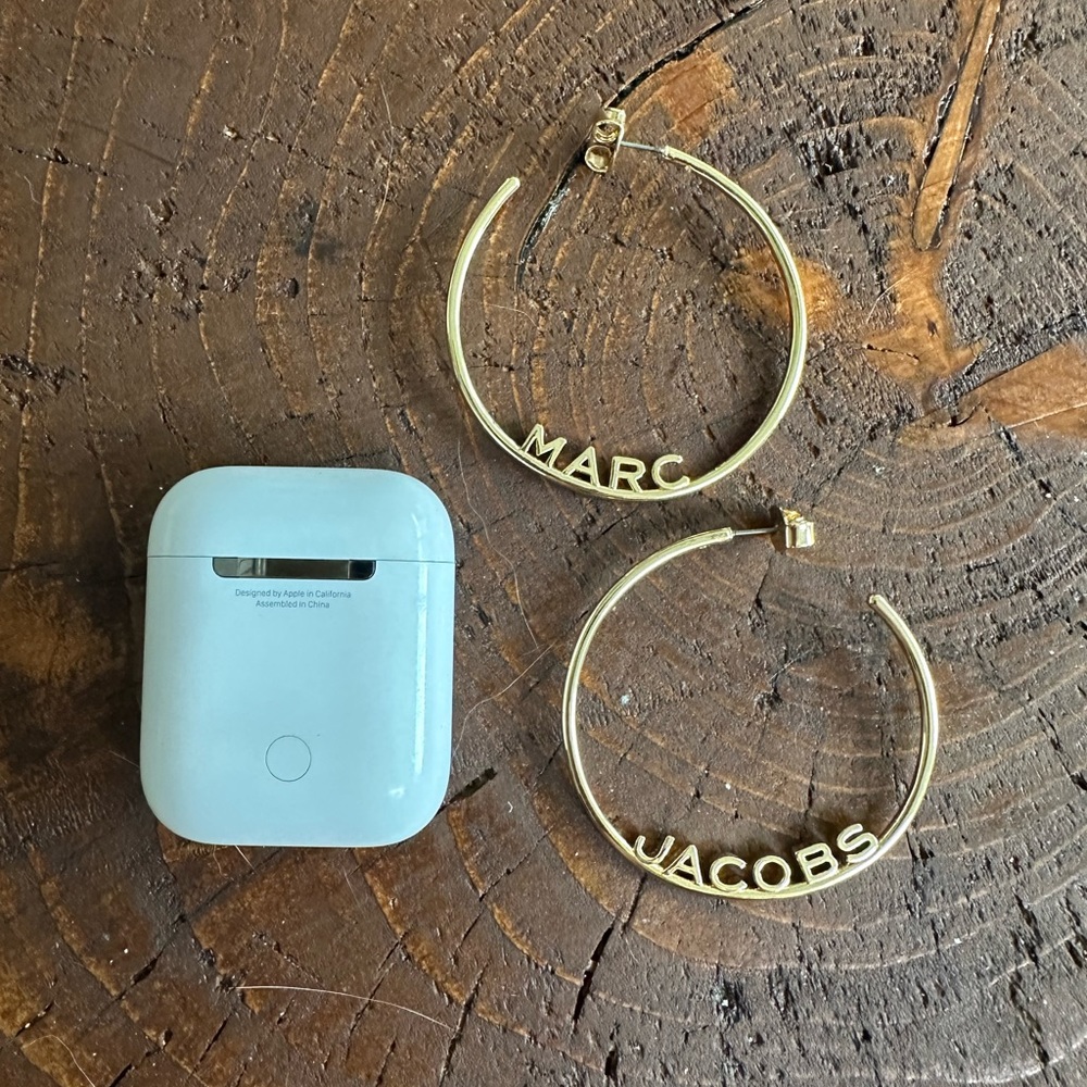 Marc Jacobs The Monogram Hoops - Picture 2 of 2